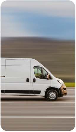 Imagen transporte de mercancías y mensajería