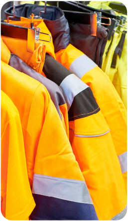 Imagen vestuario laboral y EPIs