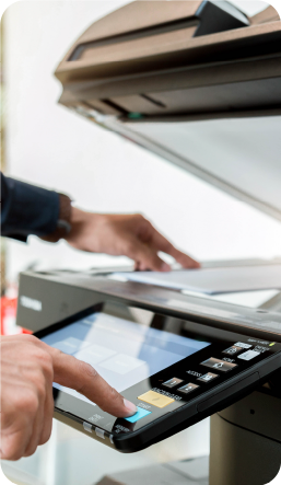 Imagen gestión documental, impresión y copiado